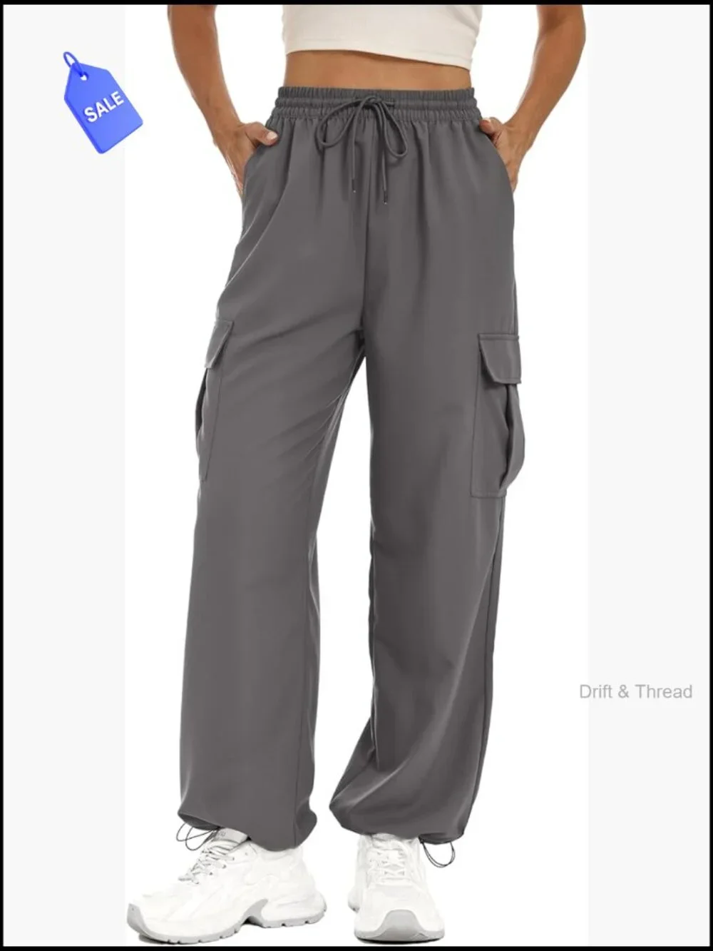 Lightweight Waterproof Quick Dry Cargo Hiking Pants with 4 Pockets